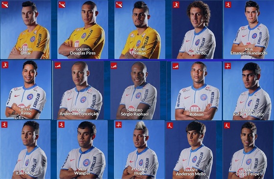 Montagem: ecbahia.com com fotos do site oficial do Bahia