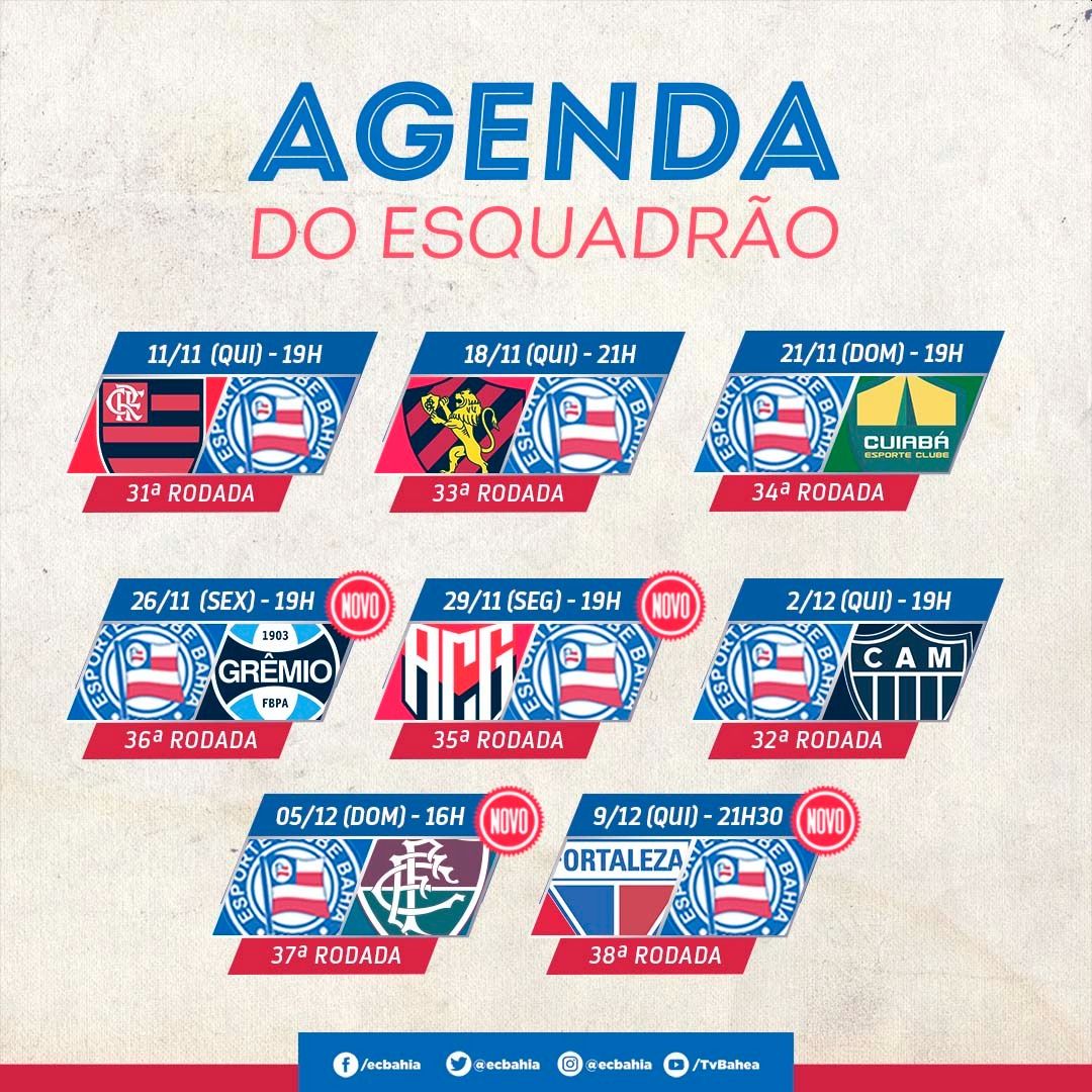 Agenda de Jogos de Hoje