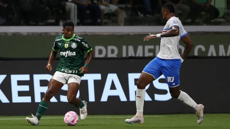 Endrick Palmeiras x Bahia