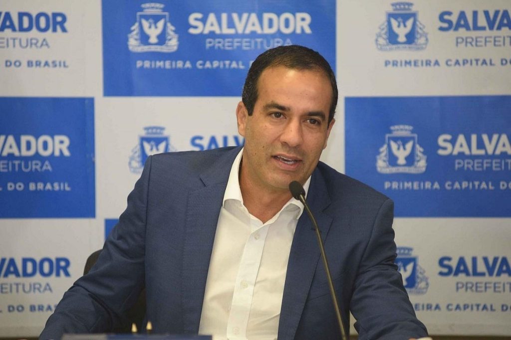 Bruno Reis prefeito de Salvador, parceria com Bahia