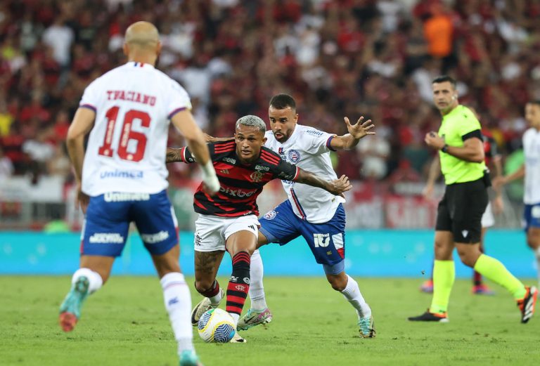 Flamengo x Bahia em jogo da Série A