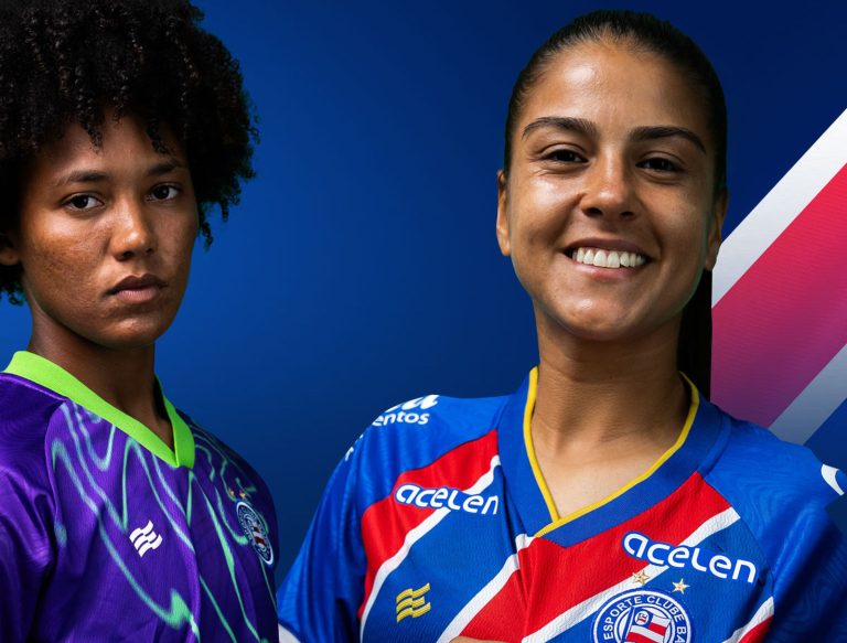 Time feminino novo uniforme