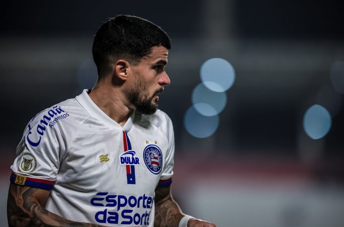 Cauly em jogo do bahia