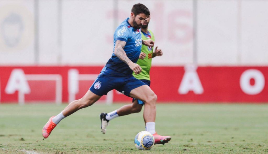 everaldo, treino do bahia