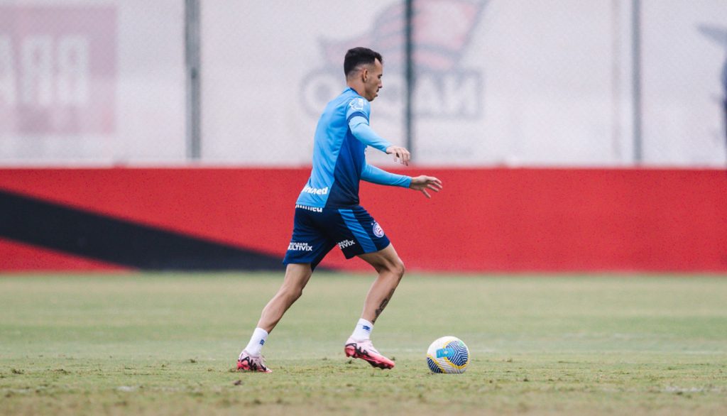 iago borduchi em treino do bahia