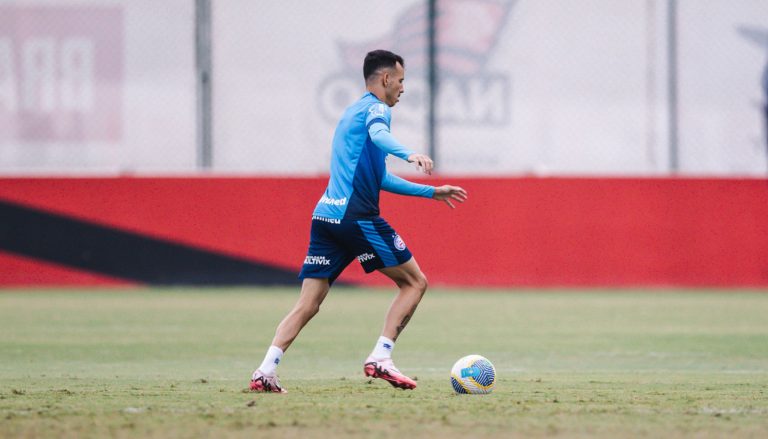 iago borduchi em treino do bahia