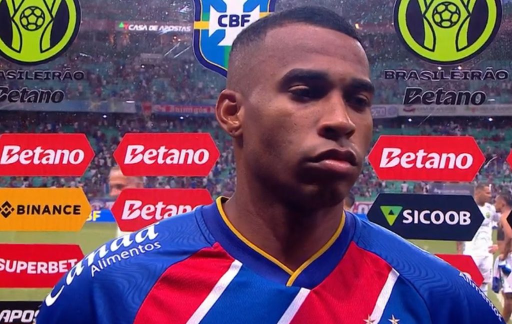 Jean Lucas entrevista bahia x cuiabá