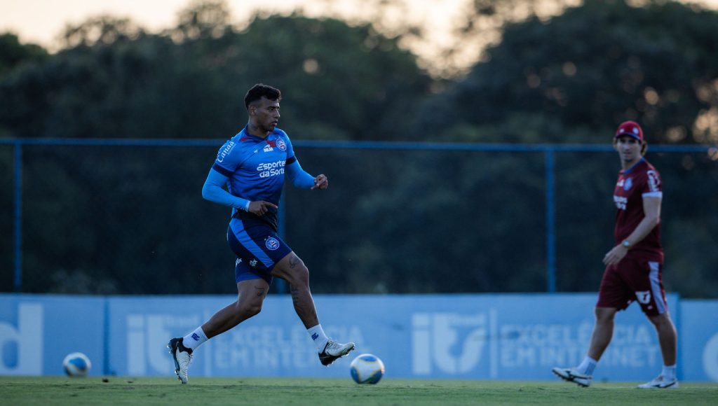 Lucho Rodríguez, treino bahia