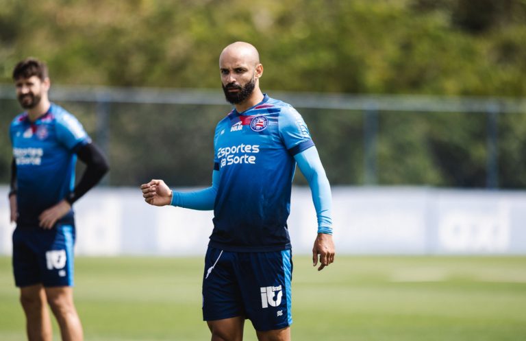 Thaciano, treino bahia