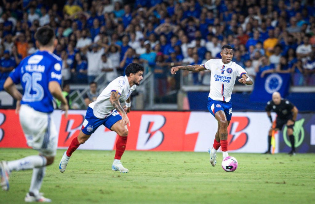 cruzeiro x bahia em jogo da série a