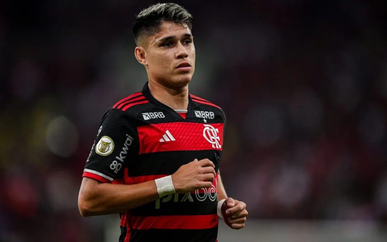 luiz araújo, do flamengo, em um jogo