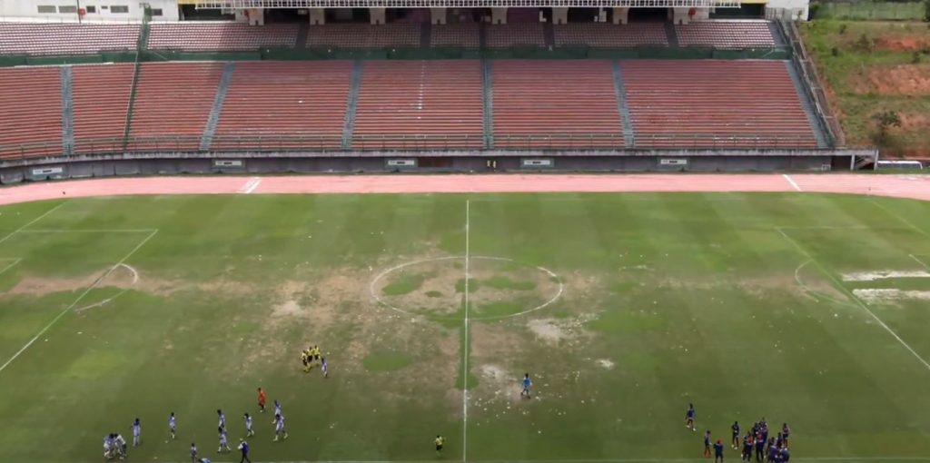 campo de pituaçu em jogo do bahia sub-17