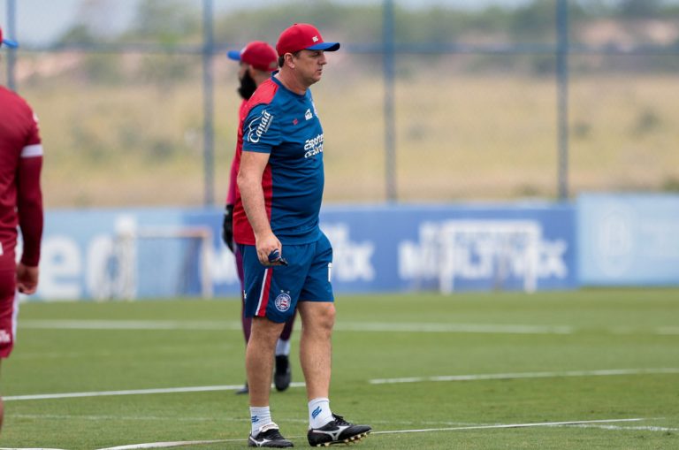 rogério ceni, técnico do bahia, durante treino