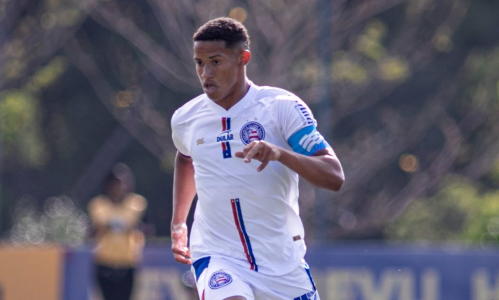 tiago em jogo do bahia sub-20