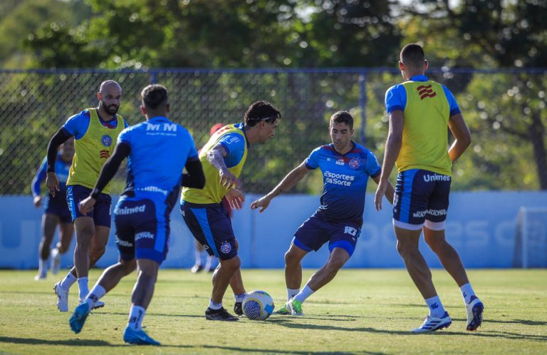 treino do bahia no ct