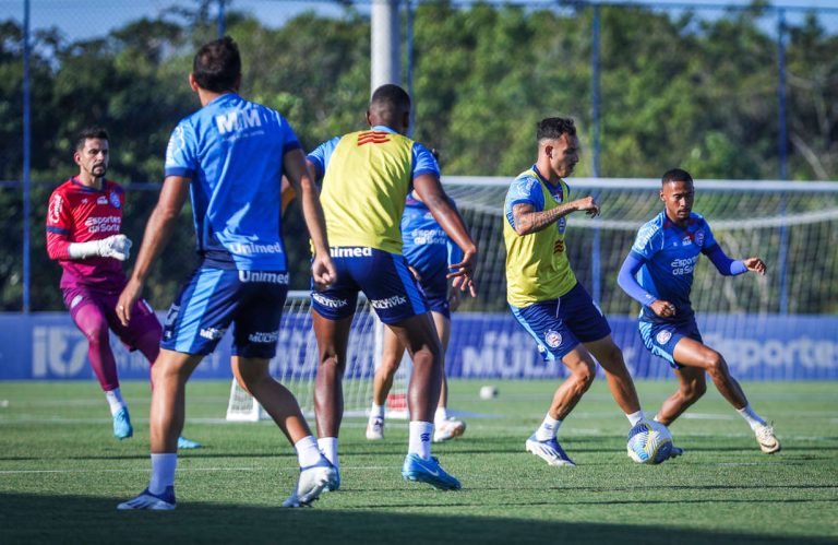 dia de treino do bahia no ct
