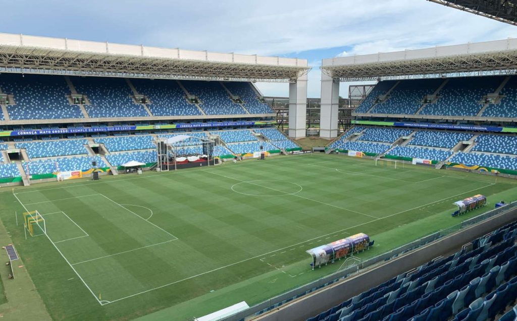 arena pantanal para cuiabá x bahia