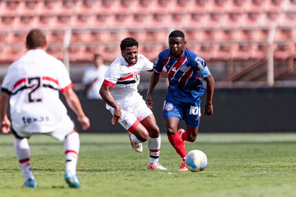 são paulo x bahia em jogo do sub-20