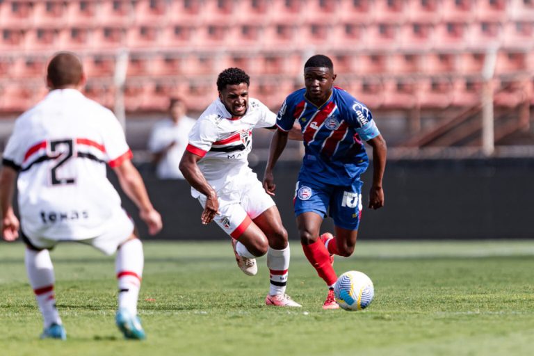 são paulo x bahia em jogo do sub-20