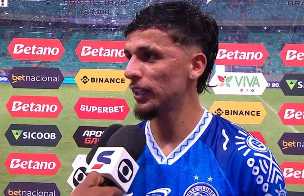 biel em entrevista pós bahia x athletico