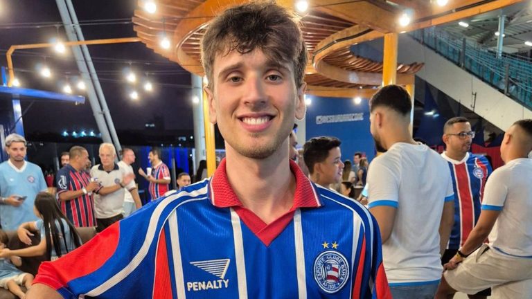 Joe Wolchover, inglês filho de baiana e torcedor do Bahia