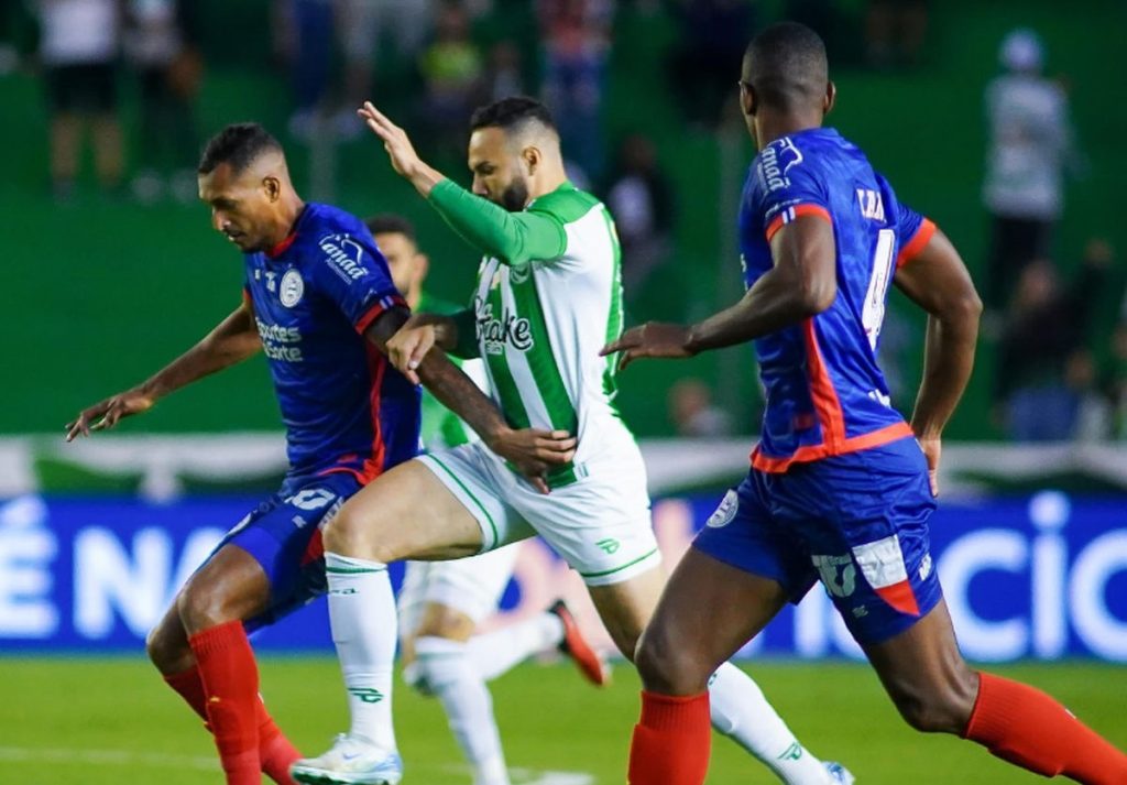 juventude x bahia na série a