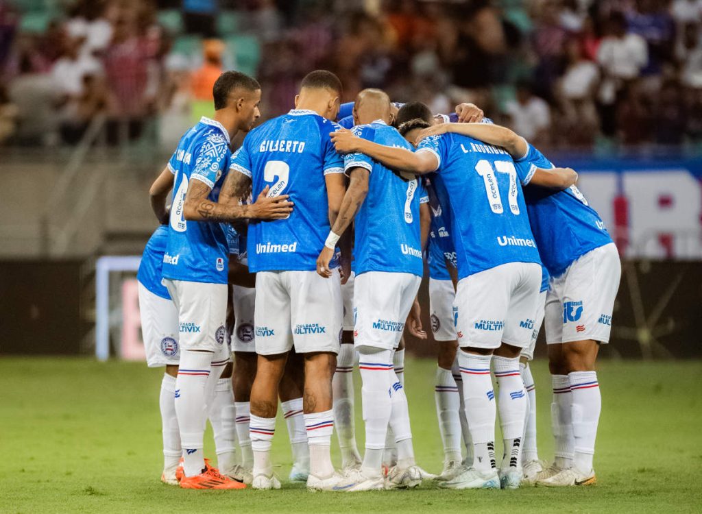 bahia contra o palmeiras na fonte nova