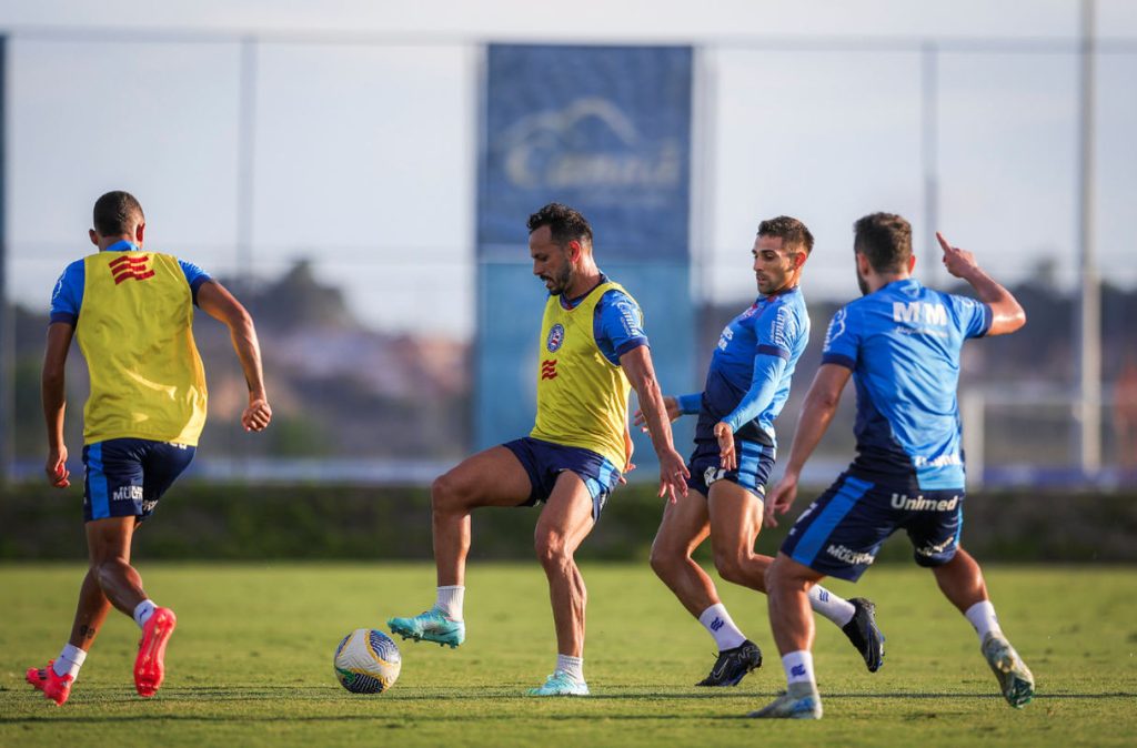 treino do bahia no ct
