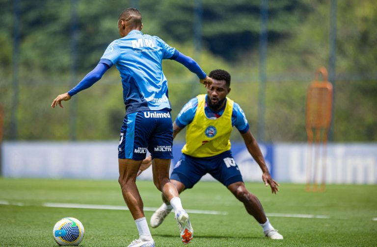 treino do bahia no ct