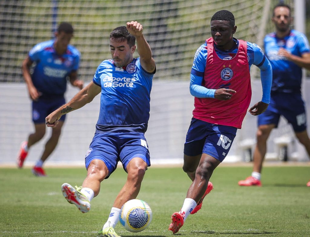 treino do bahia na sexta-feira