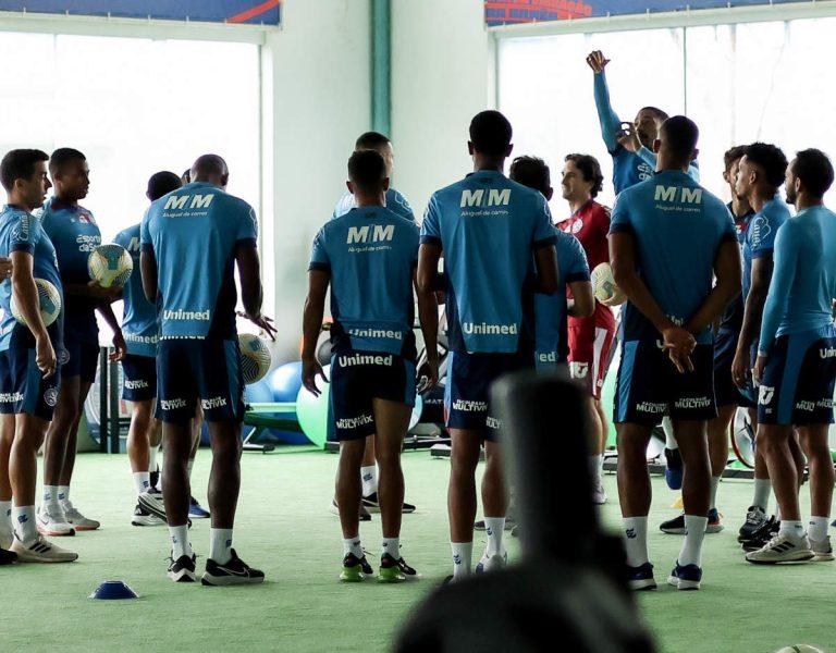 treino do bahia no ct