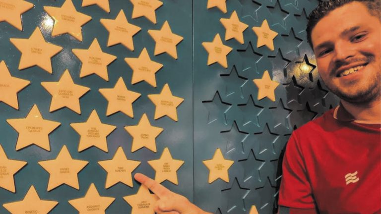 Thijs Schepers, holandês e sócio-torcedor do Bahia desde 2016