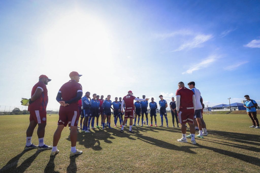 treino do sub-20 do bahia no ct