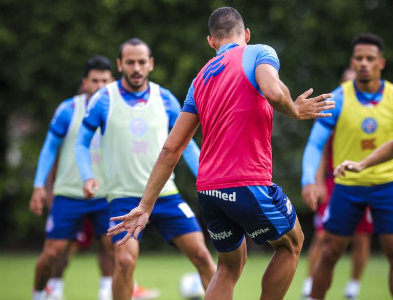 treino do bahia em SP