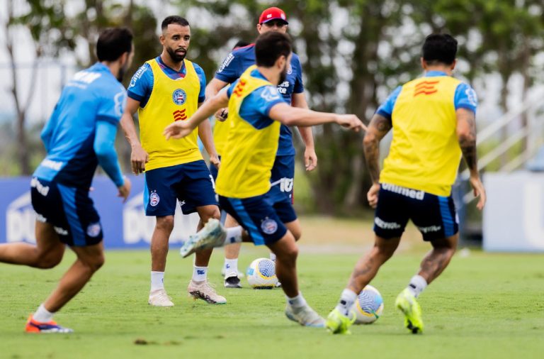 treino do bahia no ct