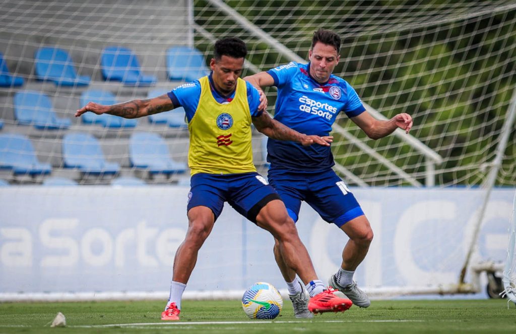 treino do bahia no ct