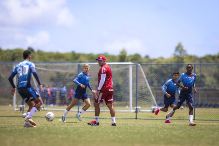 treino do sub-20 do bahia no ct
