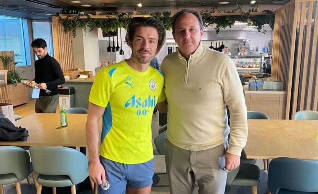 Rogério ceni, técnico do bahia, com grealish