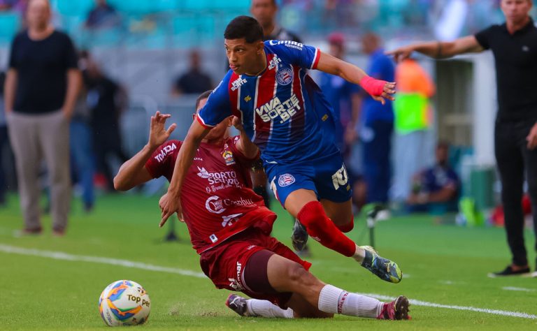 erick pulga em jogo do bahia