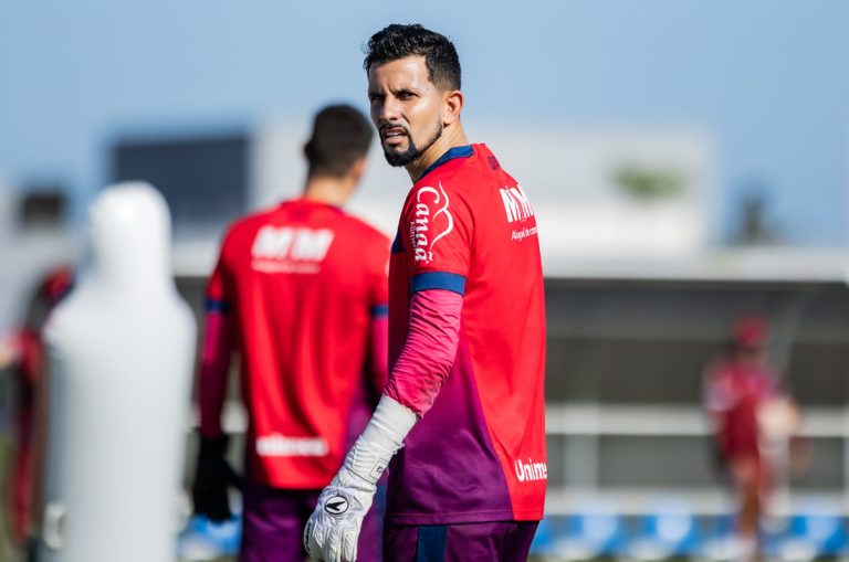 marcos felipe em treino do bahia