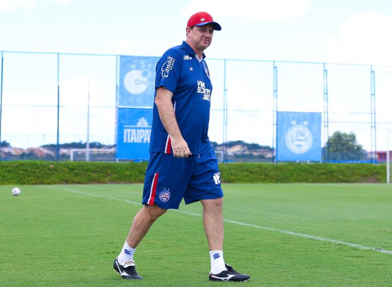 rogério ceni no treino do bahia