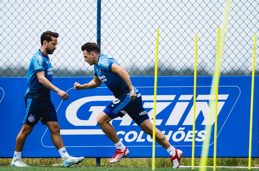 treino do bahia no ct