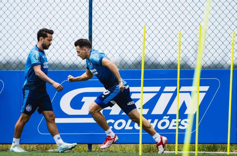 treino do bahia no ct