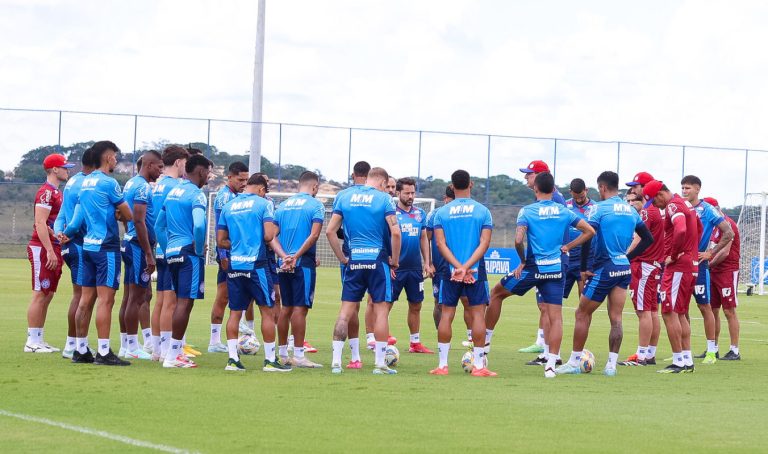treino do bahia no ct