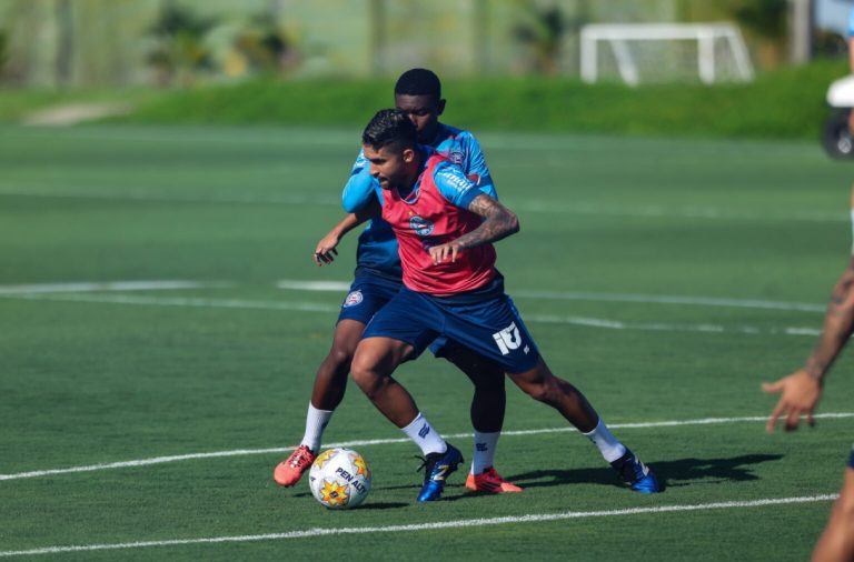 treino do bahia no ct