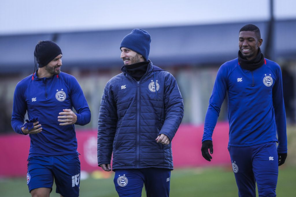 treino do bahia em girona