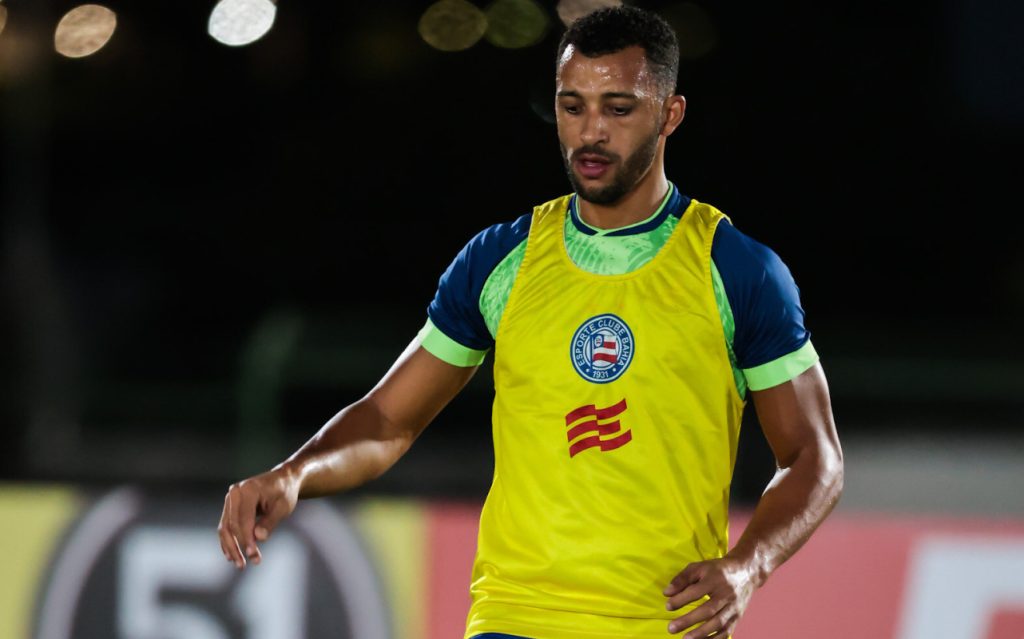vitor hugo em jogo do Bahia