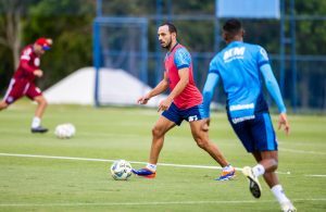 yago em treino do bahia