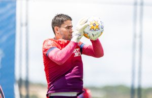 dênis jr em treino do bahia