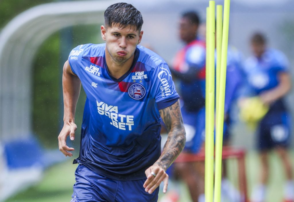 mingo em treino do bahia